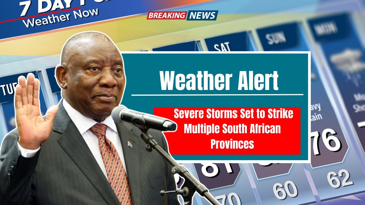 2025 Weather Warning: Severe Storms Set to Strike Multiple South African Provinces 4 weather alert 2025